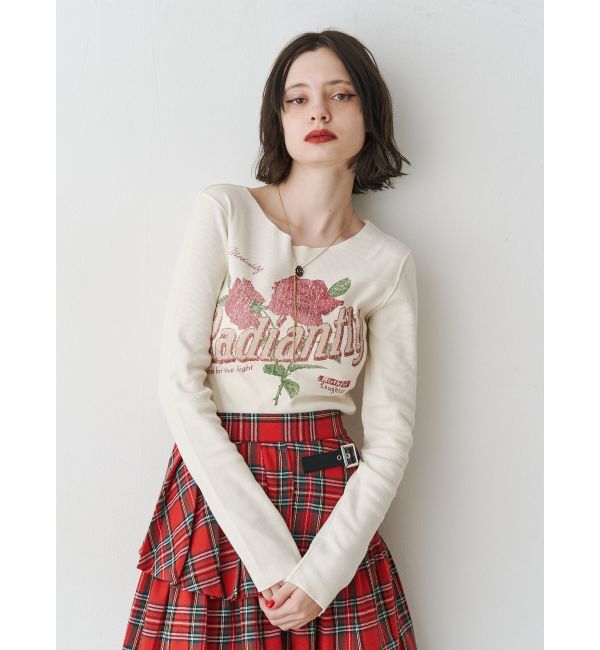 jouetie「モチーフフィットロンT」|Tシャツ・カットソー|