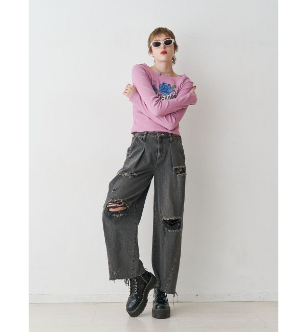 jouetie「モチーフフィットロンT」|Tシャツ・カットソー|