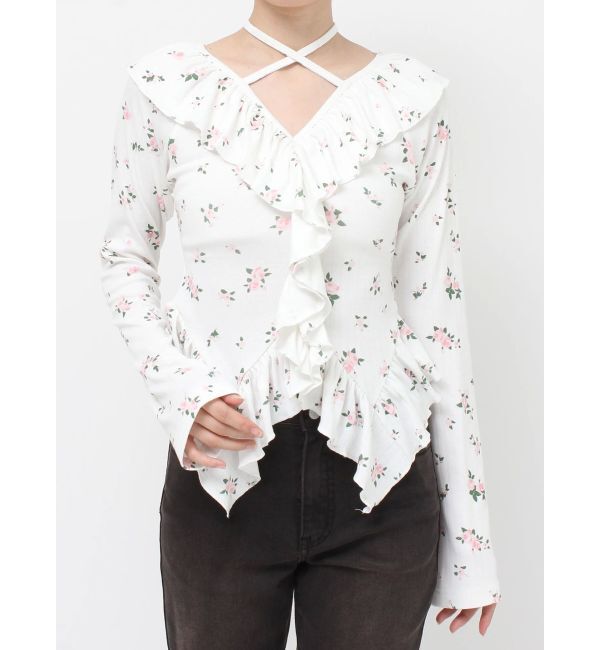 jouetie「ラッフルフリルトップス」|Tシャツ・カットソー|