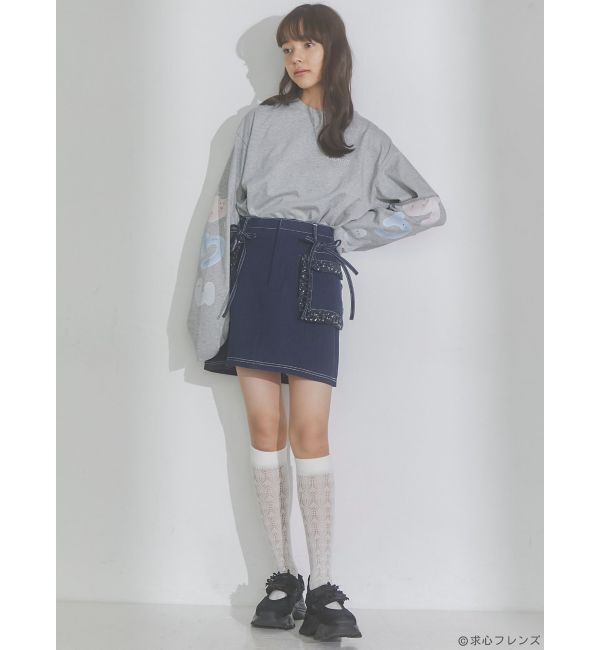 merry jenny「【求心フレンズコラボ】めりぃロンTee」|Tシャツ・カットソー|