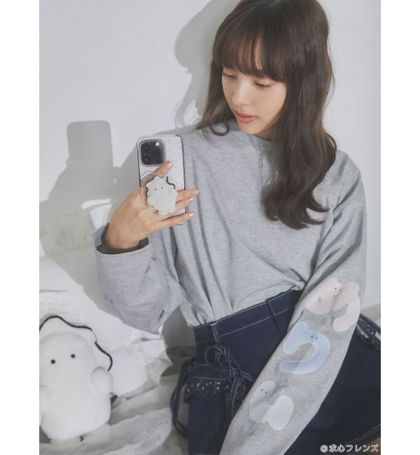 merry jenny「【求心フレンズコラボ】めりぃロンTee」|Tシャツ・カットソー|