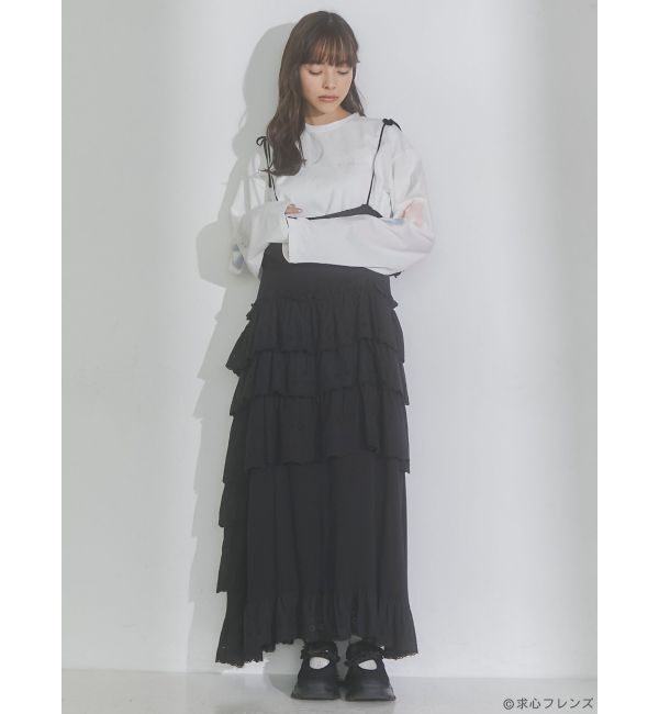 merry jenny「【求心フレンズコラボ】めりぃロンTee」|Tシャツ・カットソー|