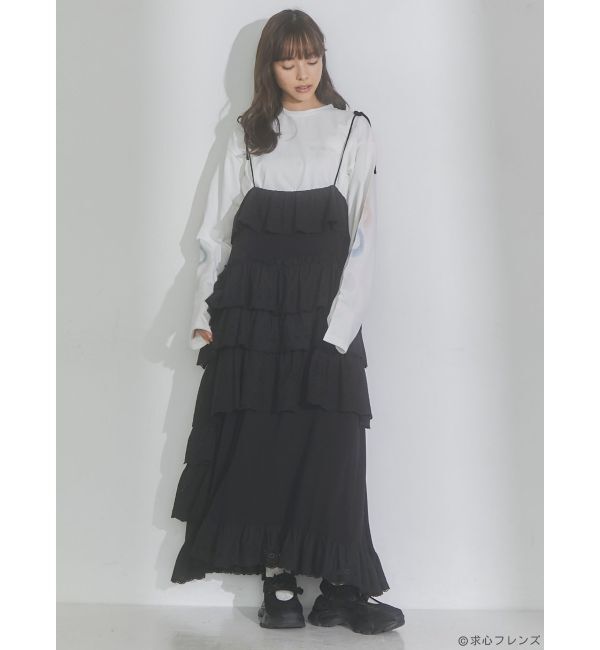 merry jenny「【求心フレンズコラボ】めりぃロンTee」|Tシャツ・カットソー|