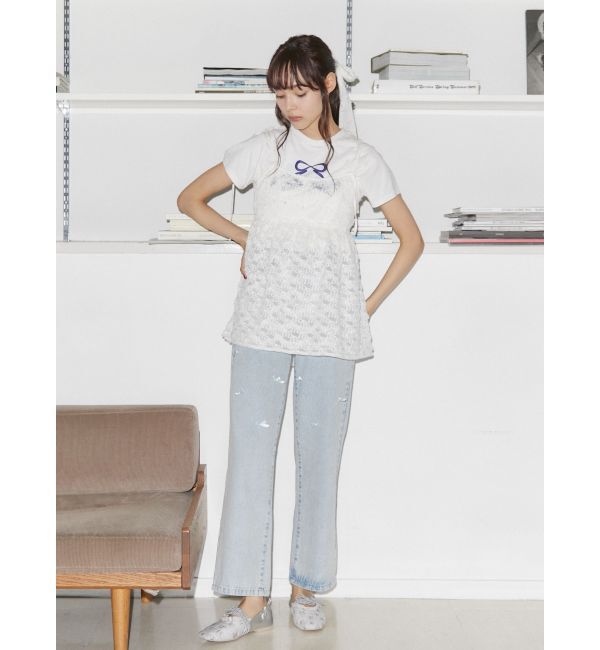 merry jenny「rabbit ribbon tee」|Tシャツ・カットソー|