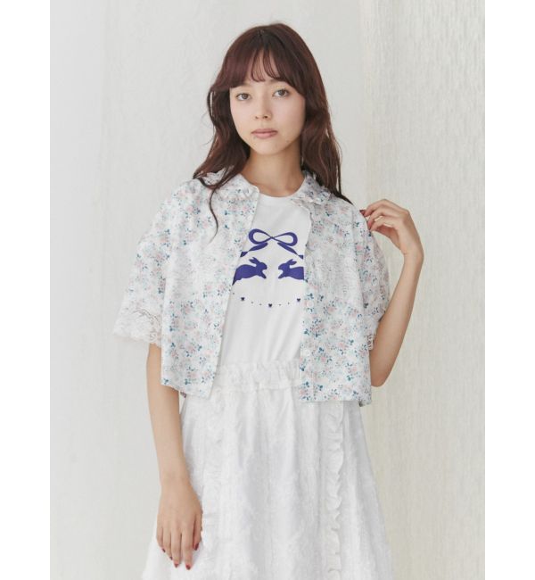 merry jenny「rabbit ribbon tee」|Tシャツ・カットソー|