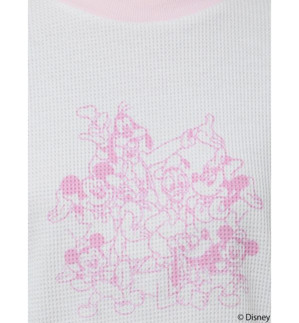 merry jenny「MICKEY＆FRIENDS / サーマルトップス」|Tシャツ・カットソー|