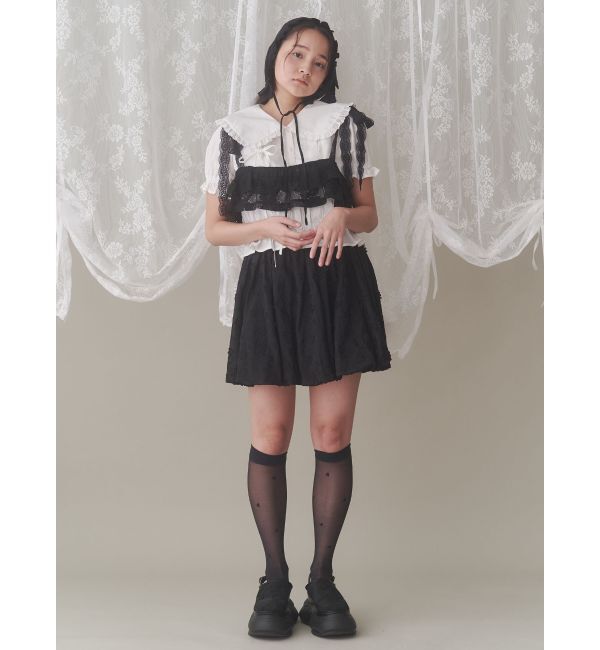 merry jenny「タックリボンブラウス」|シャツ・ブラウス|