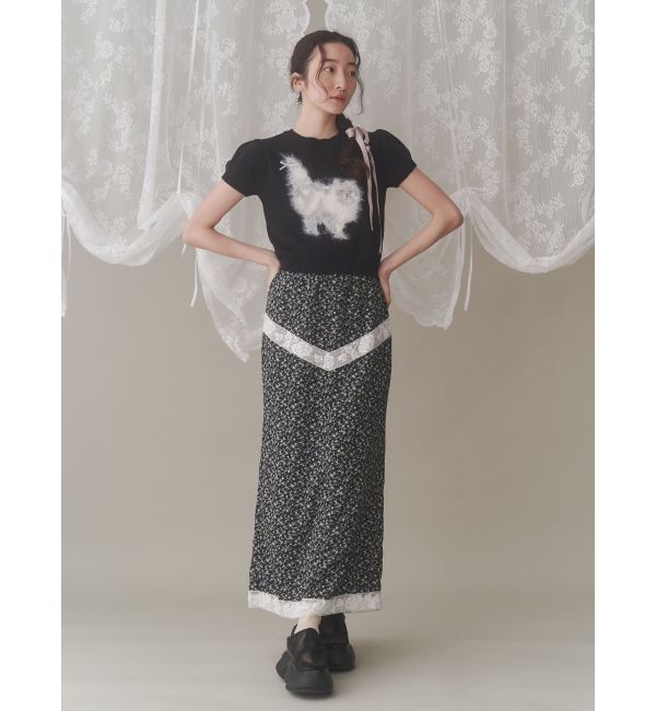 merry jenny「CATribbonニット」|ニット・セーター|