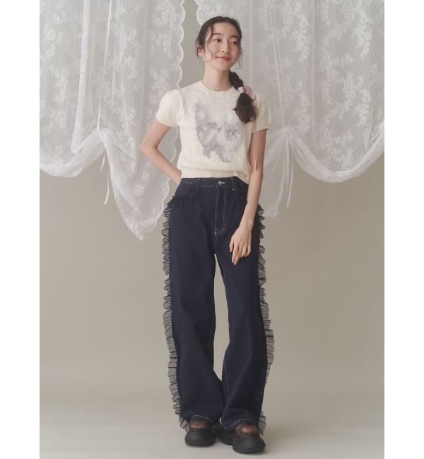 merry jenny「CATribbonニット」|ニット・セーター|