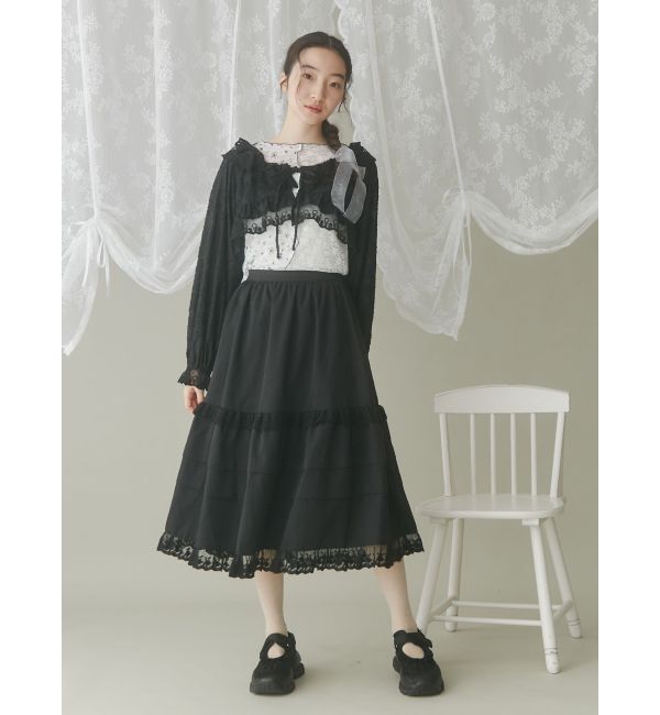 merry jenny「レースアップバレエスニーカー」|スニーカー|