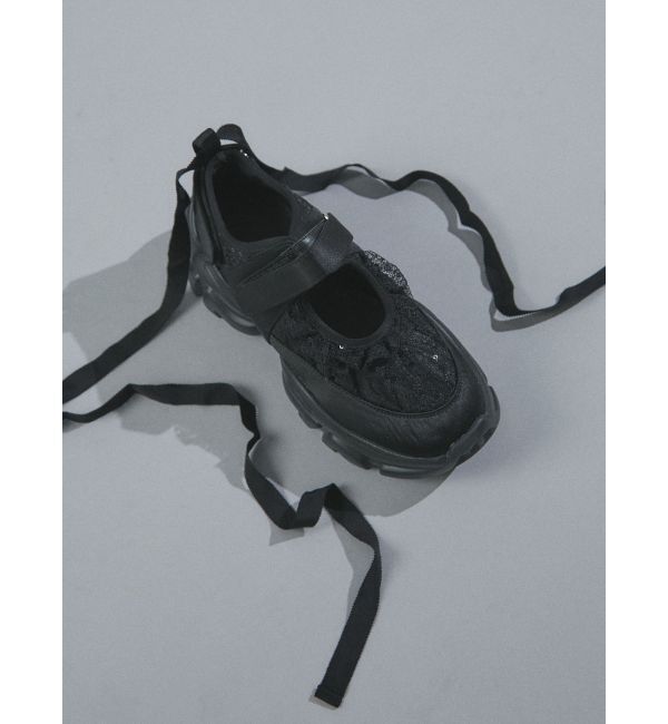 merry jenny「レースアップバレエスニーカー」|スニーカー|