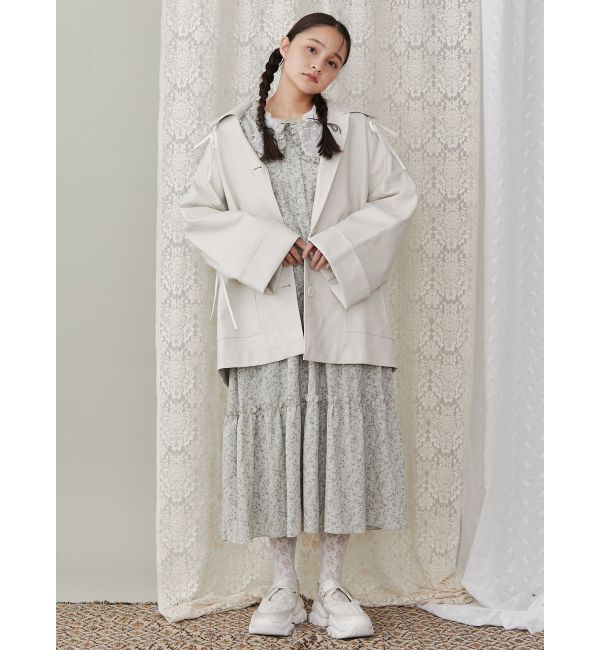 merry jenny「レースアップバレエスニーカー」|スニーカー|