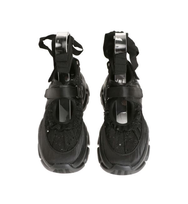 merry jenny「レースアップバレエスニーカー」|スニーカー|