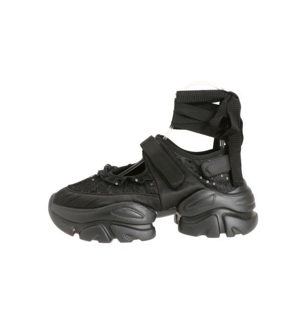 merry jenny「レースアップバレエスニーカー」|スニーカー|