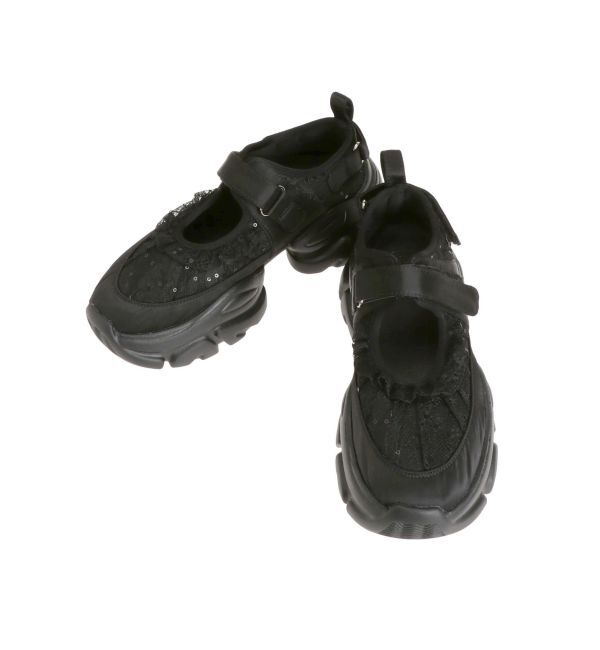 merry jenny「レースアップバレエスニーカー」|スニーカー|