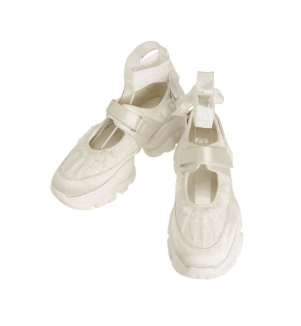 merry jenny「レースアップバレエスニーカー」|スニーカー|