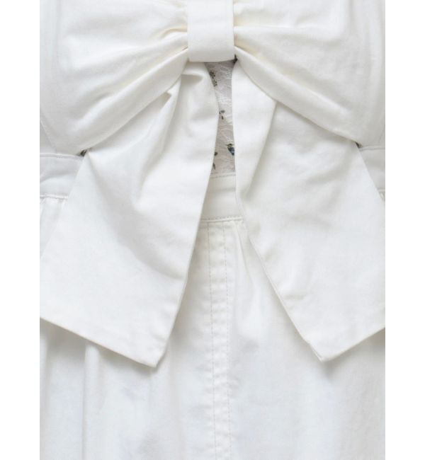 merry jenny「BIGリボンデニムキャミワンピース」|ワンピース|