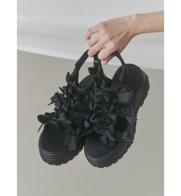 merry jenny「ribbon ribbonベルクロサンダル」|サンダル|