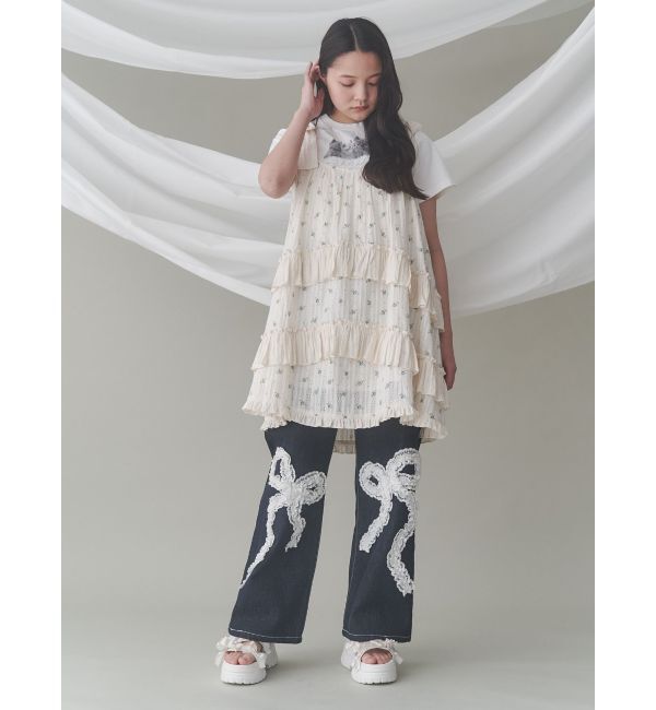 merry jenny「ribbon ribbonベルクロサンダル」|サンダル|