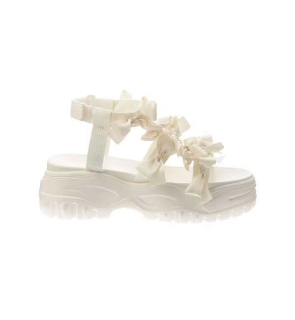 merry jenny「ribbon ribbonベルクロサンダル」|サンダル|