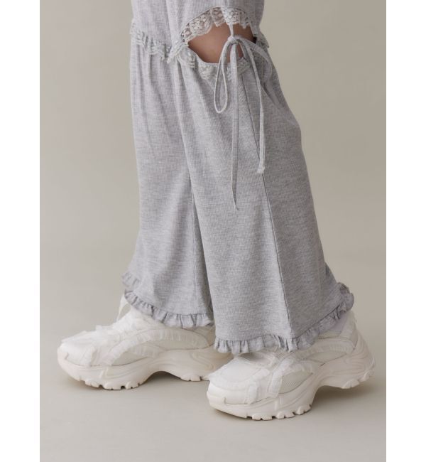 merry jenny「frill frill スニーカー」|スニーカー|アイボリー