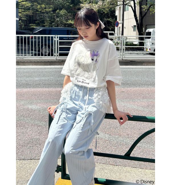 merry jenny「Lilo & Stitch 「ジジとマートルの仲間たち」Tシャツ」|Tシャツ・カットソー|