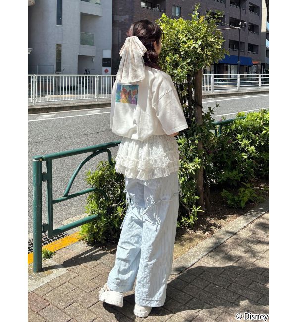 merry jenny「Lilo & Stitch 「ジジとマートルの仲間たち」Tシャツ」|Tシャツ・カットソー|