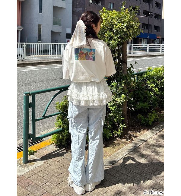 merry jenny「Lilo & Stitch 「ジジとマートルの仲間たち」Tシャツ」|Tシャツ・カットソー|