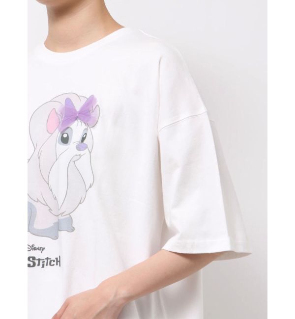 merry jenny「Lilo & Stitch 「ジジとマートルの仲間たち」Tシャツ」|Tシャツ・カットソー|