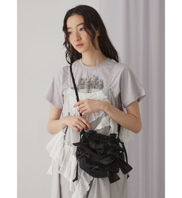 merry jenny「ribbon ribbon pochette」|ショルダー・メッセンジャー|