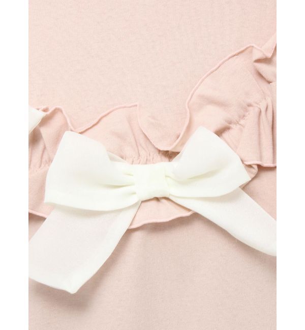 merry jenny「ribbon frill big tee」|Tシャツ・カットソー|