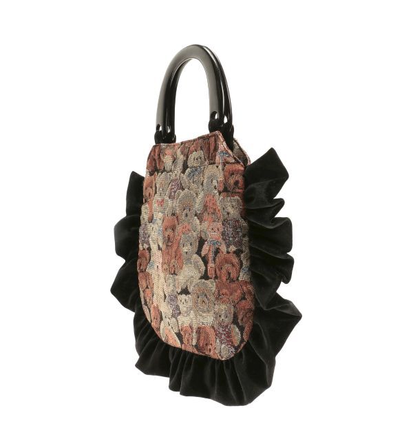 merry jenny「bearジャガードハンドバッグ」|ハンドバッグ|