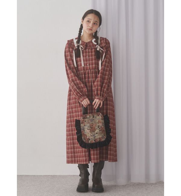 merry jenny「bearジャガードハンドバッグ」|ハンドバッグ|