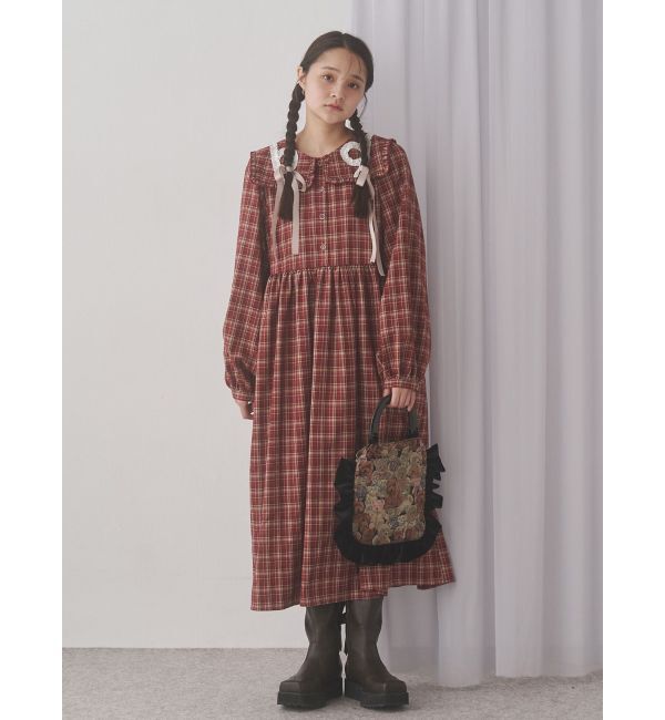 merry jenny「bearジャガードハンドバッグ」|ハンドバッグ|