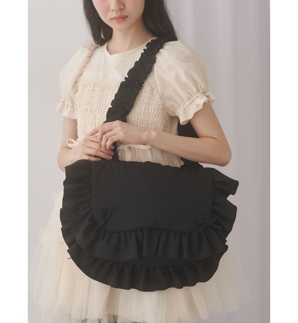 merry jenny「pillowショルダーバッグ」|ショルダー・メッセンジャー|ブラック