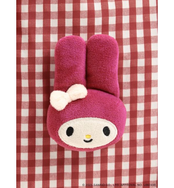 merry jenny「ギンガムもこもこマイメロトート」|トートバッグ|