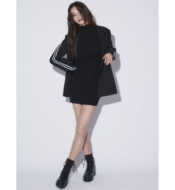 GYDA「テレコタートルタイトワンピース」|ワンピース|