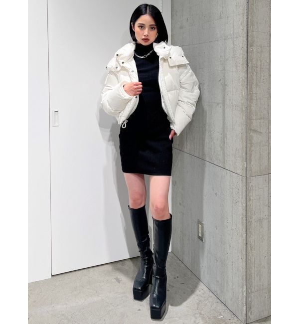 GYDA「テレコタートルタイトワンピース」|ワンピース|