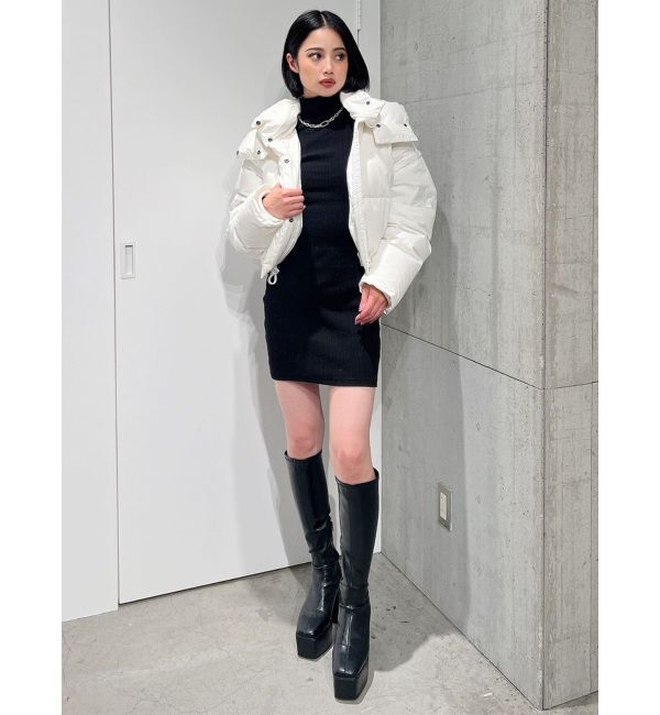 GYDA「テレコタートルタイトワンピース」|ワンピース|