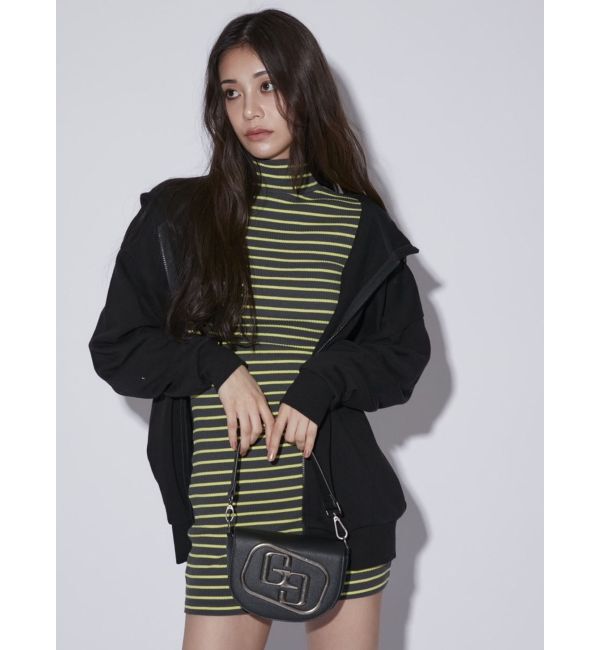 GYDA「テレコタートルタイトワンピース」|ワンピース|