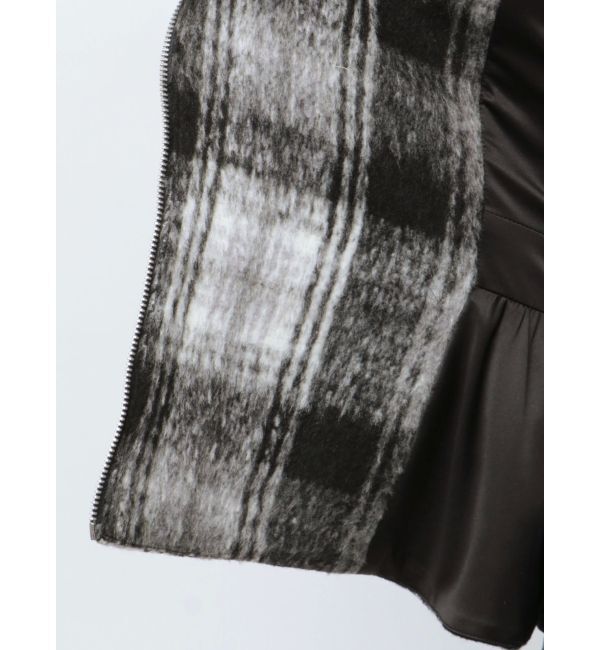 GYDA「ペプラムライダースコート」|ライダースジャケット|