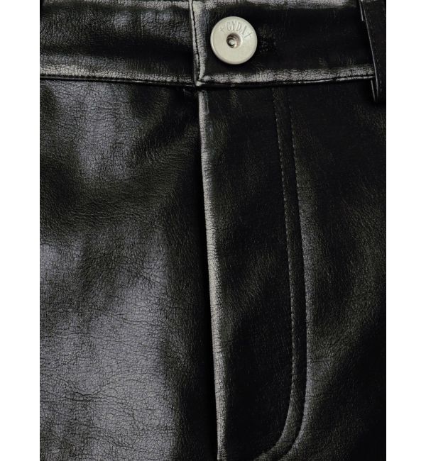 GYDA「vintage processingフェイクレザーショートパンツ」|その他|