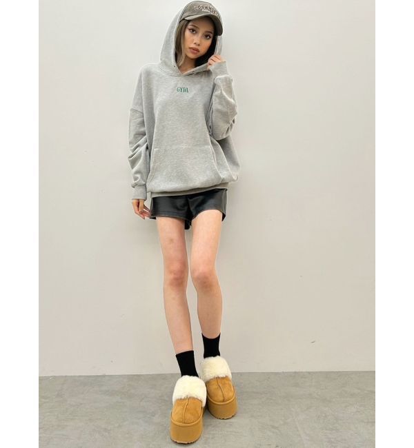 GYDA「vintage processingフェイクレザーショートパンツ」|その他|