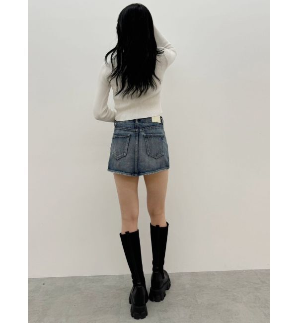 GYDA「SymmetryGYDA embroideryニットトップス」|ニット・セーター|