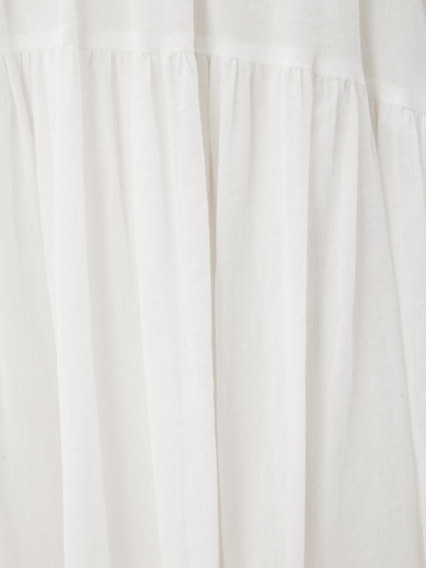 Mila Owen「マキシ丈ボリュームティアードスカート」|スカート|