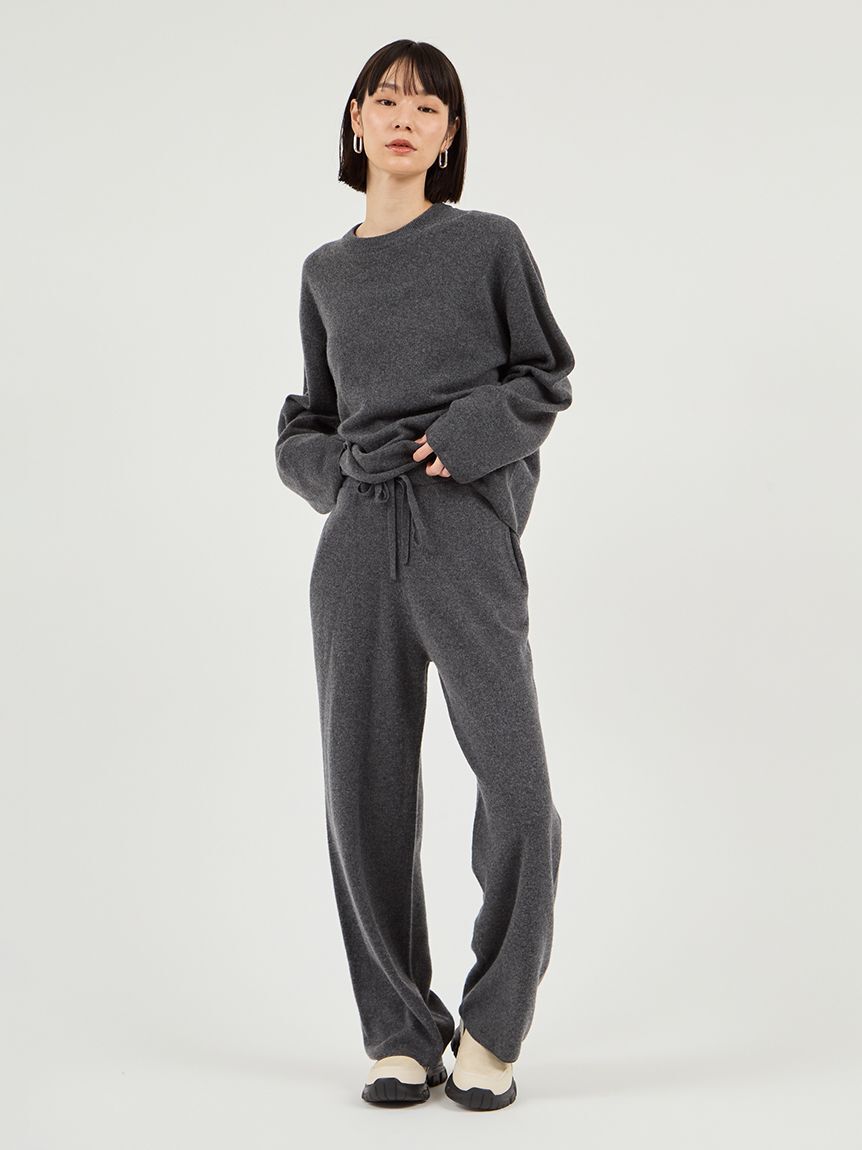 emmi atelier「【セットアップ対応】ラムウールオーバーニットトップス」|ニット・セーター|