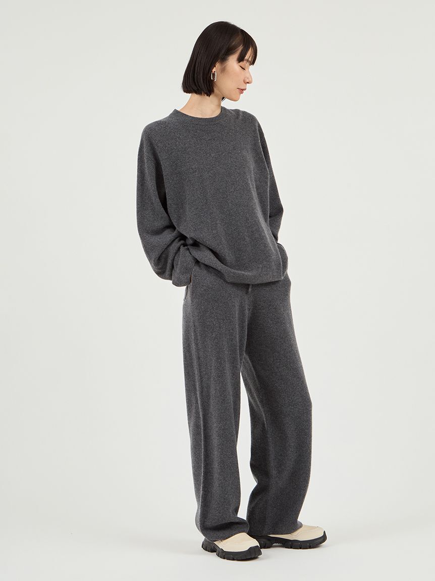 emmi atelier「【セットアップ対応】ラムウールオーバーニットトップス」|ニット・セーター|