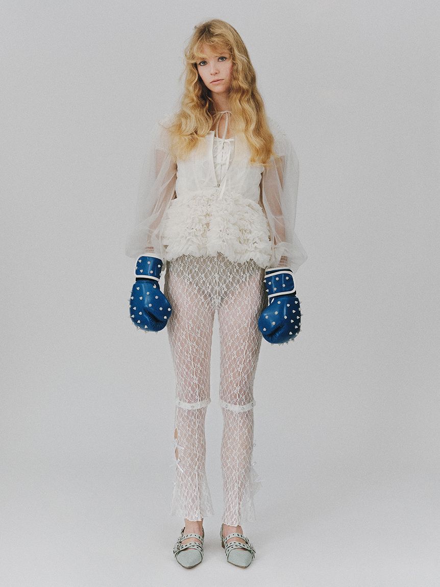 FURFUR「クロスストラップアイレットシューズ」|サンダル|