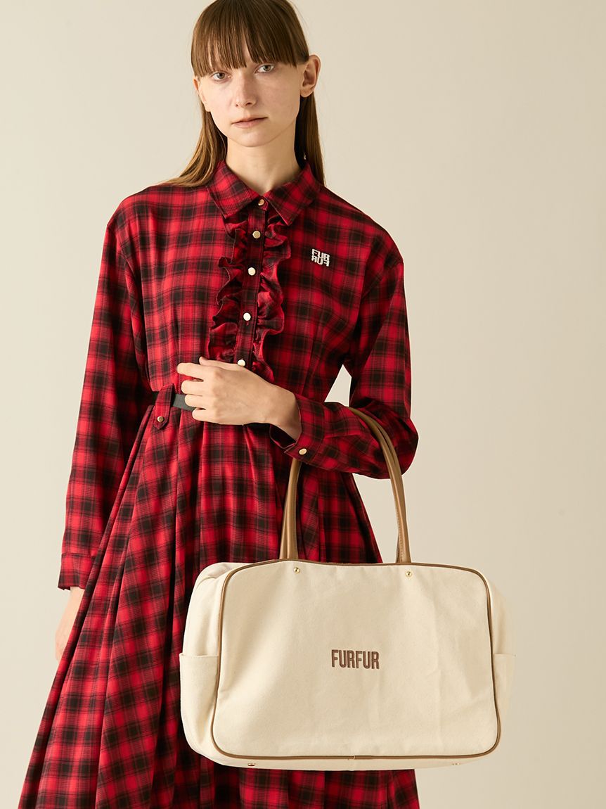 FURFUR「【WEB限定カラー】BIGボストンバッグ」|ボストンバッグ|