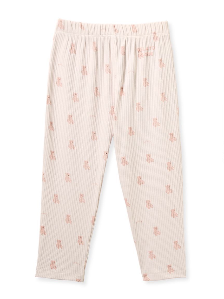 gelato pique kids&baby「【KIDS】ぬいぐるみ柄ロングパンツ」|ルームウェア|